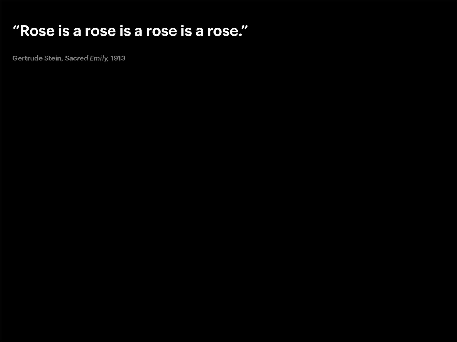Imagining Science conceptual visual essay, rose is a rose is a rose