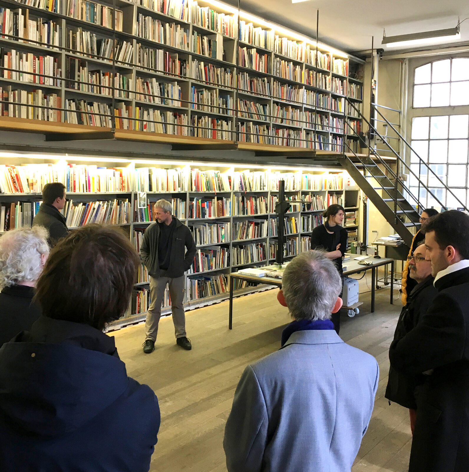 Participants of the exploration to digital service design of the State Archive Basel-Stadt and State Archive St. Gallen.